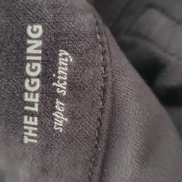 AG The Legging Super Skinny Grey Velvet - Picture 7 of 11